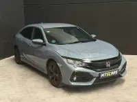 Usado Honda Civic Elegance 129 CV (94 kW) 2019 Gris / plata Berlina