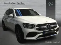 Usado Mercedes GLC220 AMG line 194 CV (142 kW) 2022 Blanco SUV