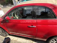 Usado Fiat 500C Lounge 100 CV (73 kW) 2010 Rojo Descapotable