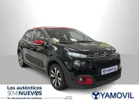 Usado Citroën C3 Feel 82 CV (60 kW) 2018 Negro Utilitario
