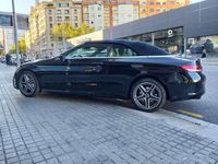 Usado Mercedes C300 261 CV (191 kW) 2019 Negro Descapotable