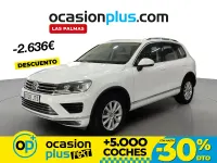 Usado VW Touareg 204 CV (150 kW) 2016 Blanco SUV