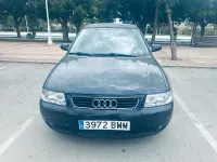 Usado Audi A3 Ambition 125 CV (91 kW) 2002 Negro Utilitario