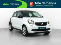 Usado Smart ForFour Passion 71 CV (52 kW) 2015 Blanco Utilitario