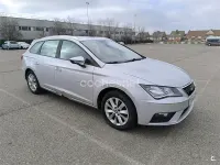 Usado Seat Leon ST Reference 110 CV (80 kW) 2017 Gris / plata Familiar