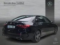 Usado Mercedes C220 AMG line 200 CV (147 kW) 2025 Negro obsidiana Berlina