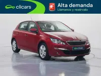 Usado Peugeot 308 Active 131 CV (96 kW) 2014 Rojo Utilitario