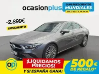 Usado Mercedes CLA200 163 CV (119 kW) 2020 Gris / plata Coupe