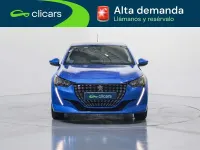 Usado Peugeot 208 Allure 102 CV (75 kW) 2020 Azul Utilitario
