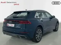 Usado Audi Q8 S-Line 381 CV (280 kW) 2021 Azul SUV