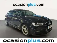 Usado Audi A3 Sportback 122 CV (89 kW) 2014 Negro Utilitario