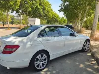 Usado Mercedes C180 156 CV (114 kW) 2009 Blanco Berlina