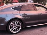Usado Audi A7 Sportback S-Line 272 CV (200 kW) 2014 Gris / plata Utilitario
