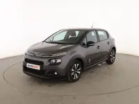 Usado Citroën C3 Feel 102 CV (75 kW) 2019 Gris Utilitario