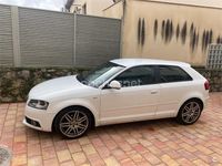 Usado Audi A3 Ambition 140 CV (102 kW) 2010 Blanco Berlina