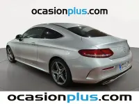 Usado Mercedes C220 AMG line 170 CV (125 kW) 2016 Gris plata Coupe