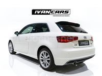 Usado Audi A3 S-Line 105 CV (77 kW) 2014 Blanco Berlina