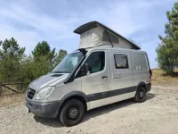 Usado Mercedes Sprinter 95 CV (69 kW) 2013 Plateado Van