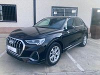 Usado Audi Q3 S-Line 150 CV (110 kW) 2021 Negro SUV