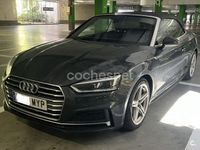 Usado Audi A5 Cabriolet S-Line 190 CV (139 kW) 2019 Gris / plata Descapotable