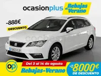 Usado Seat Leon Reference 110 CV (80 kW) 2018 Blanco Familiar