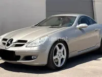Usado Mercedes SLK350 272 CV (200 kW) 2008 Gris / plata Descapotable