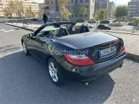 Usado Mercedes SLK200 184 CV (135 kW) 2012 Negro Descapotable