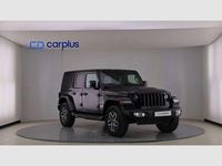 Usado Jeep Wrangler Unlimited Sahara 381 CV (280 kW) 2022 Negro SUV