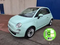 Usado Fiat 500C 69 CV (50 kW) 2014 Verde Descapotable