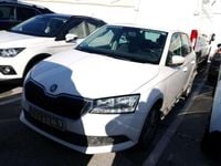 Usado Skoda Fabia Ambition 110 CV (80 kW) 2020 Blanco Familiar