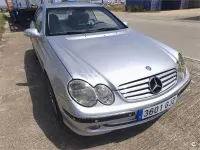 Usado Mercedes CLK270 Elegance 170 CV (125 kW) 2004 Gris / plata Coupe