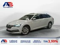 Usado Skoda Superb Ambition 218 CV (160 kW) 2020 Blanco Familiar