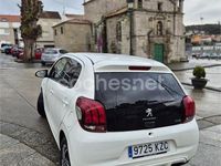 Usado Peugeot 108 Allure 72 CV (52 kW) 2019 Blanco Berlina