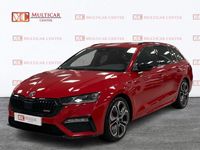 Usado Skoda Octavia RS 245 CV (180 kW) 2022 Rojo Familiar