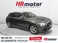 Usado BMW 116 Advantage 109 CV (80 kW) 2018 Gris Utilitario