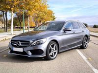 Usado Mercedes C220 170 CV (125 kW) 2018 Gris Berlina