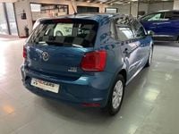 Begagnad VW Polo Advance 75 HK (55 kW) 2017 Blå Sedan