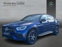 Usado Mercedes GLC300e 317 CV (233 kW) 2021 Azul Coupe