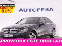 Usado Mercedes C200 136 CV (100 kW) 2011 Negro Berlina