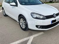 Usado VW Golf VII Advance 105 CV (77 kW) 2012 Blanco Berlina