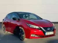 Usado Nissan Leaf N-Connecta 110 kW (150 CV) 2020 Burdeos Utilitario