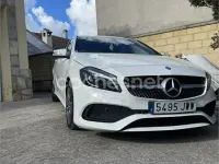 Usado Mercedes A200 AMG line 136 CV (100 kW) 2017 Blanco Berlina