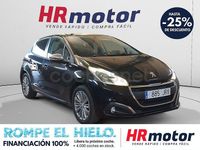 Usado Peugeot 208 Style 82 CV (60 kW) 2016 Negro Utilitario