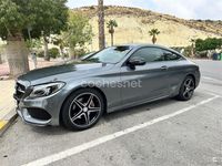 Usado Mercedes 200 AMG line 184 CV (135 kW) 2015 Gris / plata Coupe