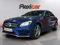 Usado Mercedes C220 194 CV (142 kW) 2018 Azul Berlina