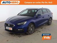 Usado Seat Leon XCELLENCE 150 CV (110 kW) 2020 Azul Familiar