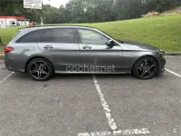 Usado Mercedes C220 AMG line 170 CV (125 kW) 2017 Gris / plata Familiar