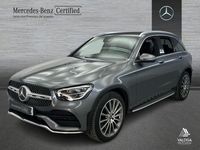 Usado Mercedes GLC220 AMG line 194 CV (142 kW) 2021 Gris / plateado SUV