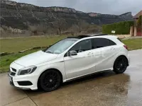 Usado Mercedes A200 AMG line 136 CV (100 kW) 2013 Blanco Berlina
