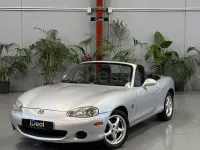 Usado Mazda MX5 Active 110 CV (80 kW) 2004 Gris / plata Descapotable